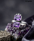 Amethyst Ring – Elegant Purple Gemstone Jewelry