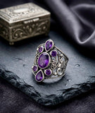 Amethyst Ring – Elegant Violet Gemstone Jewelry