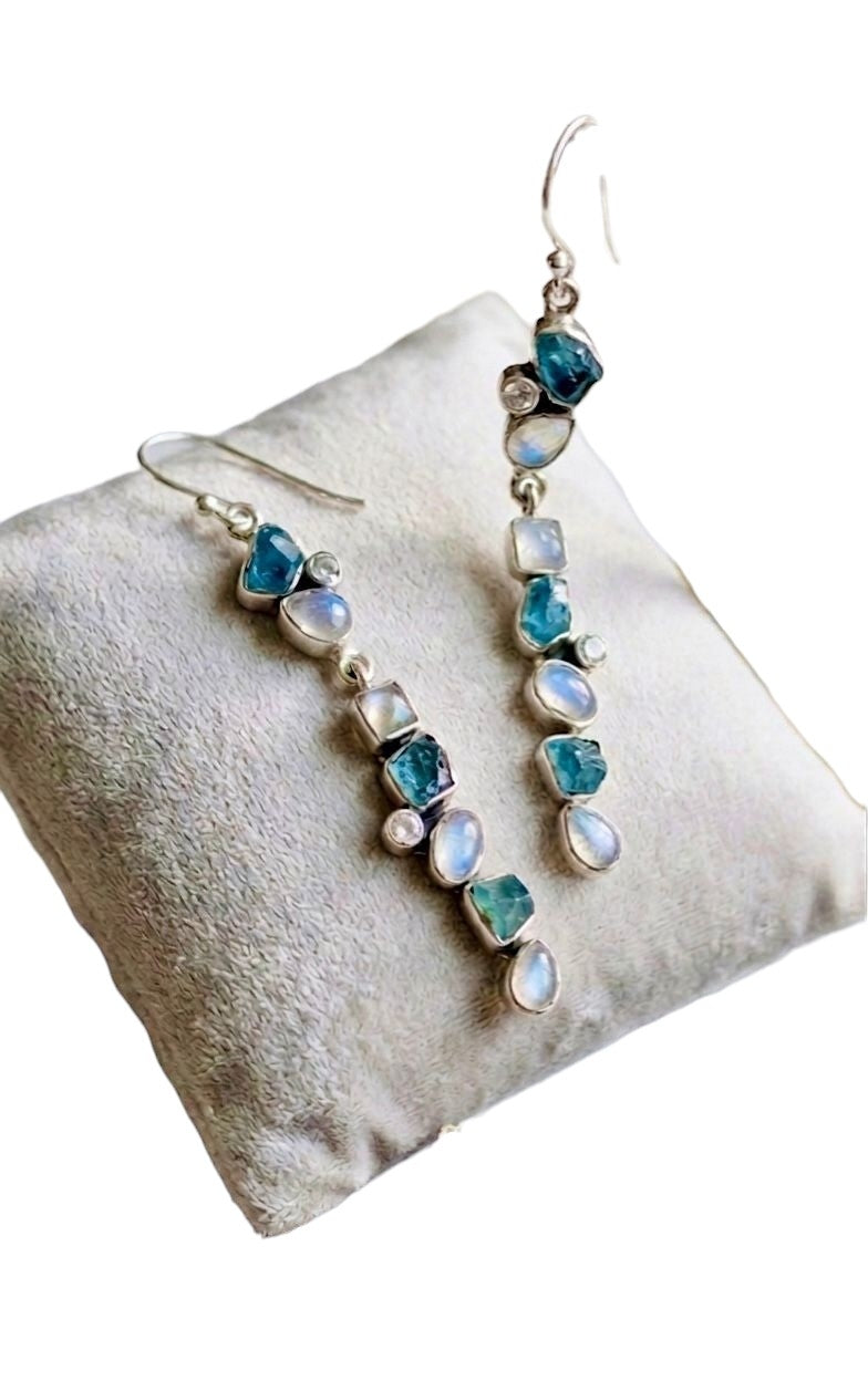 Natural Druzy Earring – Sparkling Stone Jewelry