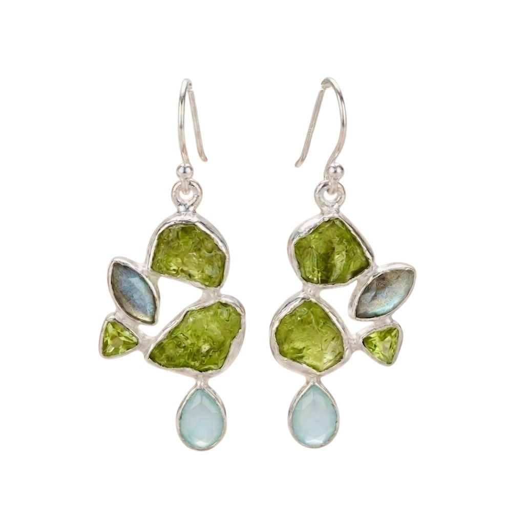 Crystal Druzy Earring – Glamorous Sparkle Jewelry