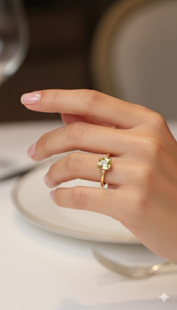 Citrine ring