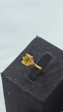 Citrine ring